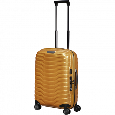 Чемодан 20 дюймов Samsonite PROXIS Spinner expandable 55cm золотой (ручная кладь)