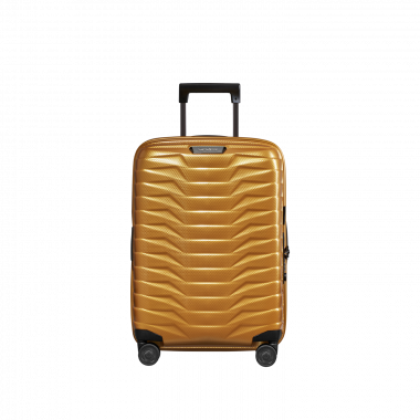 Чемодан 20 дюймов Samsonite PROXIS Spinner expandable 55cm золотой (ручная кладь)