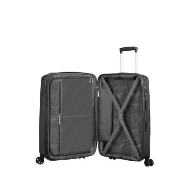 Чемодан 28 дюймов American Tourister 51G*09018 Sunside 77 cm черный из полипропилена
