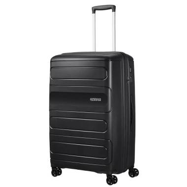 Чемодан 28 дюймов American Tourister 51G*09018 Sunside 77 cm черный из полипропилена