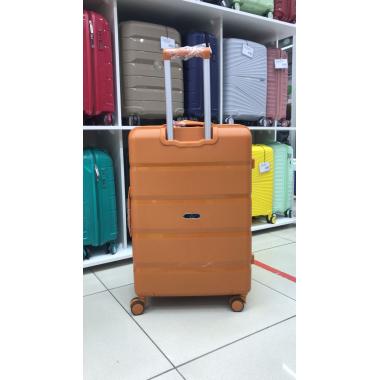 Чемодан 28 дюймов Mironpan оранжевый из полипропилена
