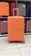 Чемодан 28 дюймов Travel Air оранжевый из полипропилена