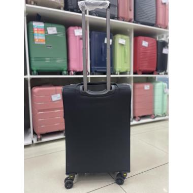 Чемодан тканевый Mironpan 24 дюйма черный (м26)