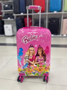 Детский чемодан на колёсах "Барби", размер 20 дюймов