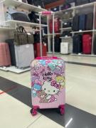 Детский чемодан на колёсах "Hello kitty", размер 20 дюймов