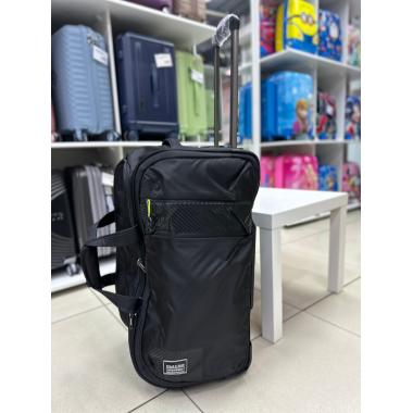 Дорожная сумка на колёсах "Mironpan" L черная (М20)